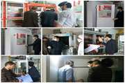 بازدید مدیر شبکه و کارشناس نظارت شبکه دامپزشکی باخرز از مراکز عرضه سطح شهر